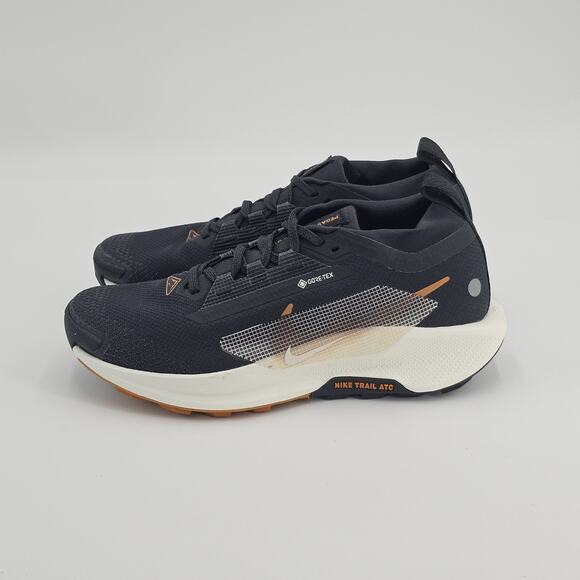 Nike Womens 8 Pegasus Trail 5 Gore-Tex running shoe Ivory Black Monarch - Picture 5 of 15